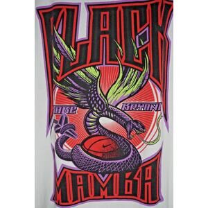Kobe Bryant Black Mamba Shirt Large Mens Nba Basketball Dri Fit Tee